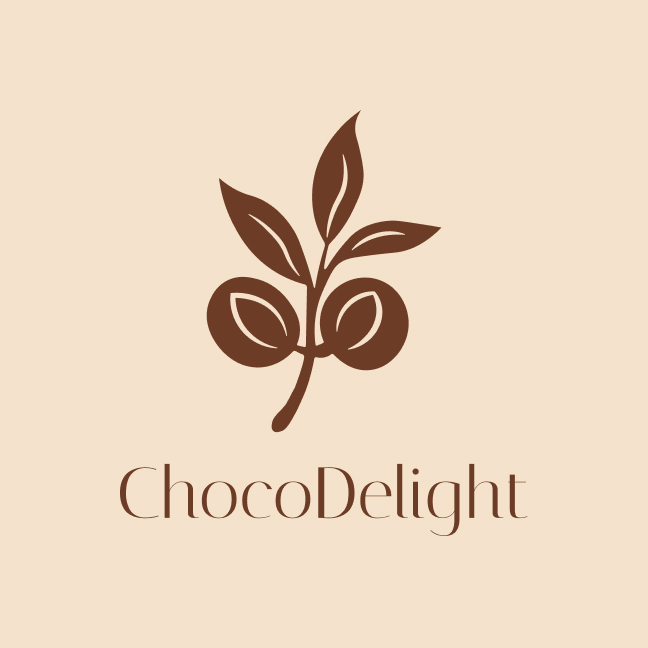 ChocoDelight luxury chocolate brand identity design